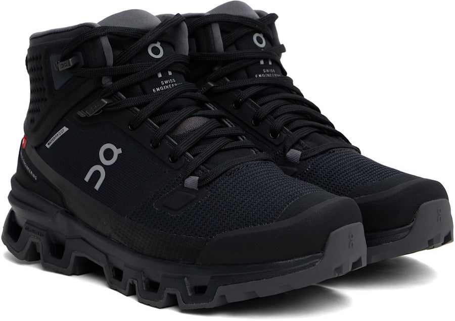 ON Cloudrock 2 Waterproof Tenis 'Negro'